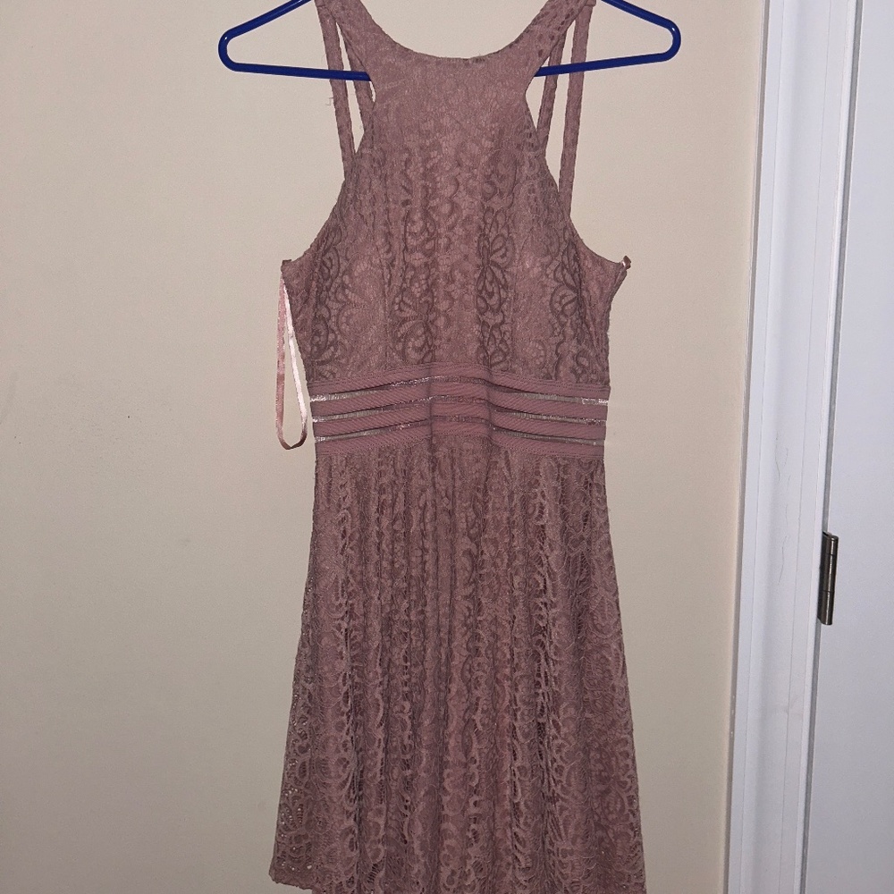 Dusty Pink A Prom/Party Dress